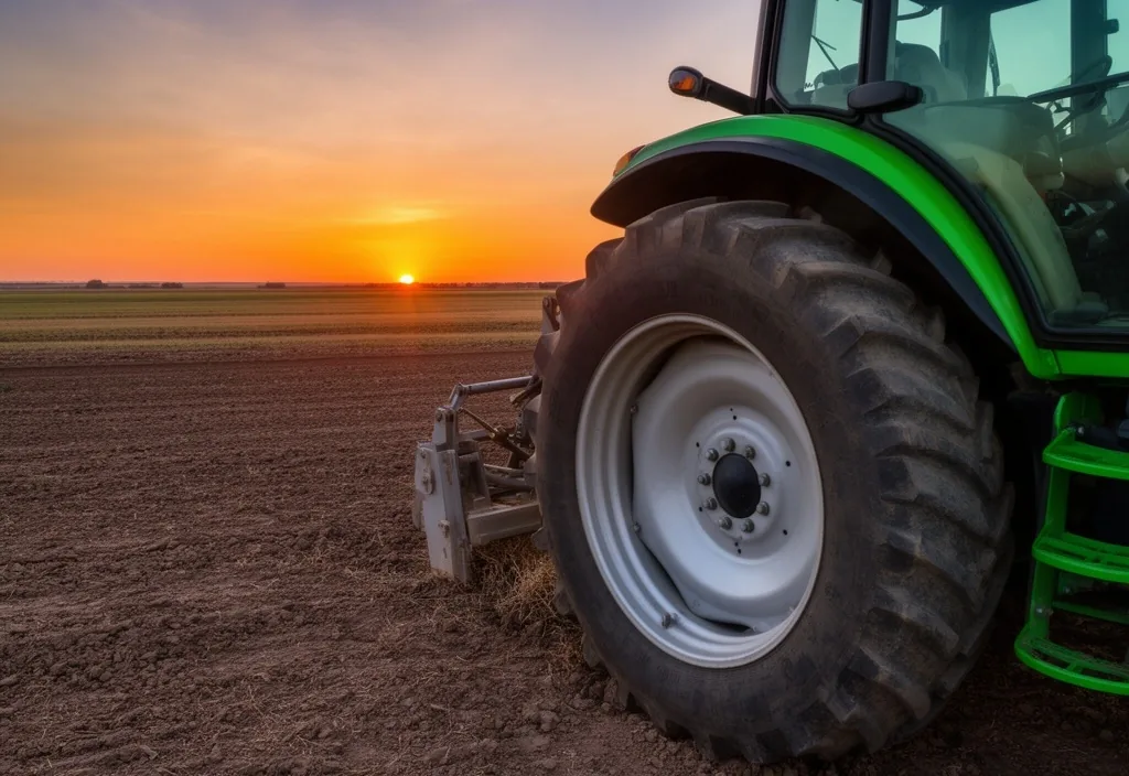 Campos agrícolas en la pampa argentina